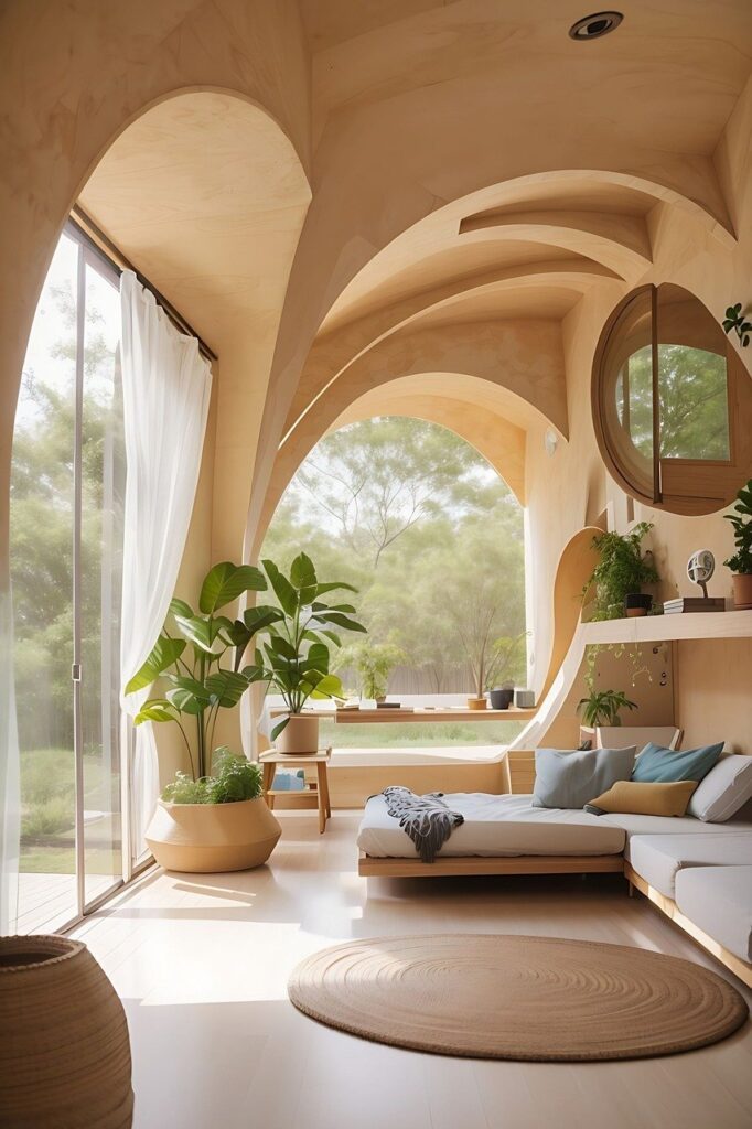 Creating a Connection Between Indoor and Outdoor Spaces in a Villa