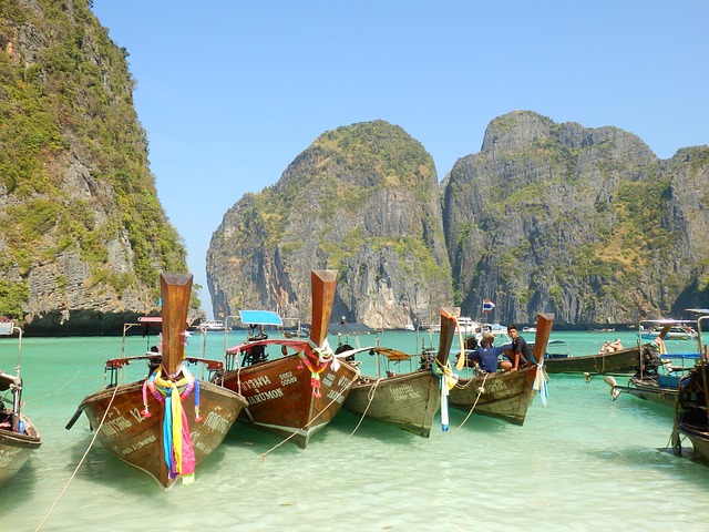 A scene from a traditional Thai festival on Koh Samui, showcasing local customs and vibrant culture.