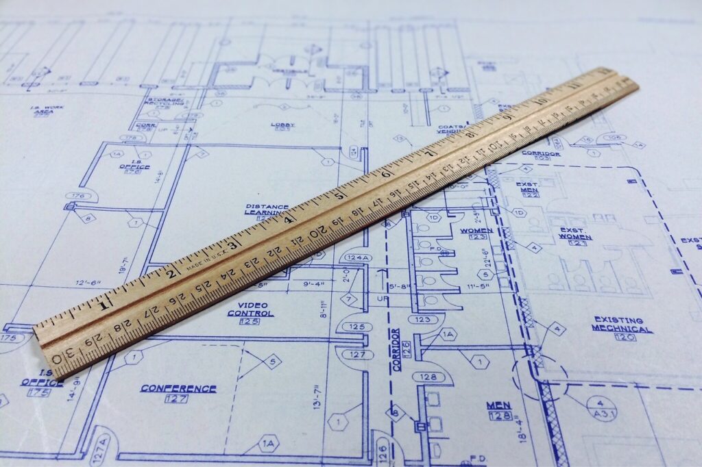 A local construction company working on a site, ensuring communication and quality.