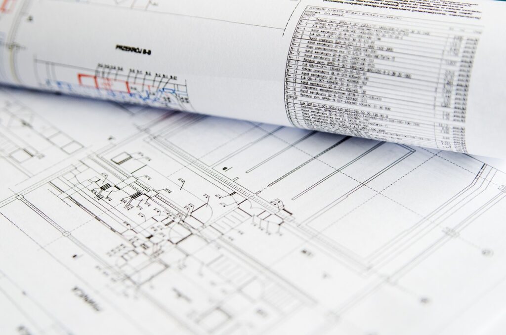 A local construction company working on a site, ensuring communication and quality.