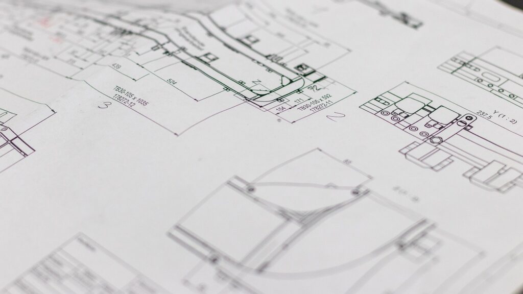 A local construction company working on a site, ensuring communication and quality.