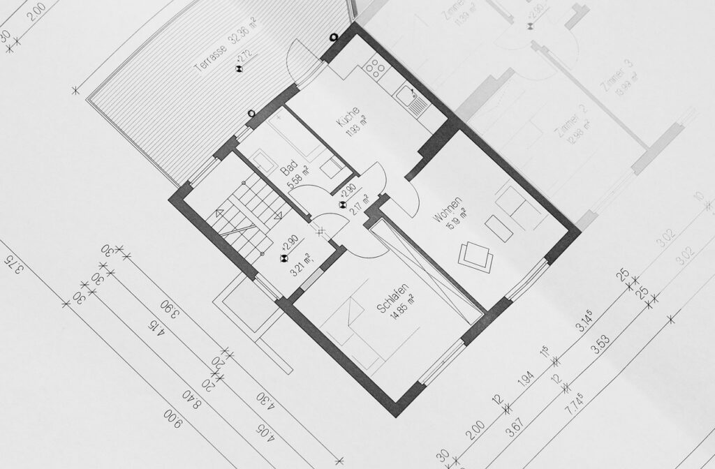 A local construction company working on a site, ensuring communication and quality.
